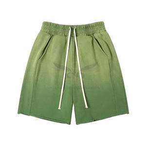 2025 vente directe d'usine hommes lavage à l'acide Shorts Logo personnalisé solide lavage à l'acide Shorts à prix raisonnable - Product Image 1