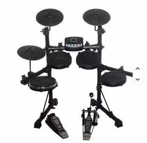 Batterie électronique SHARP TD-17KVX-S V-Drums pour batteurs adultes, durable, en bouleau, avec cadre métallique industriel - Product Image 1