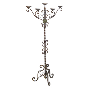 Top Selling Metal <b>Candelabra</b> Stand Candles Holder Lighting Decoration Powder Coated Finished for Event Wedding Party Decor Stand - Product Image 6