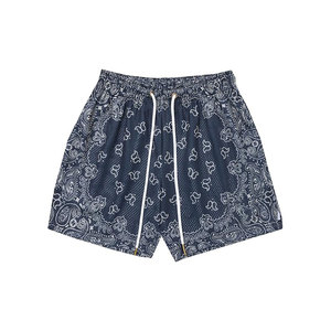 Wholesale Custom <b>Men</b> Summer High Quality Double Mesh Black Mesh <b>Shorts</b> 5 Inch Sublimation Pockets Mesh <b>Short</b> Pants DDP Shipping - Product Image 4