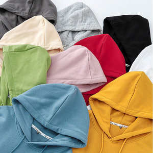 Sweat à capuche en molleton lourd personnalisé en gros, streetwear, pull uni pour les marques et les marques privées - Product Image 5