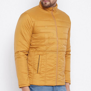 Veste matelassée pour hommes OEM de haute qualité 2025 avec logo personnalisé, nouveau design avec col montant pour l'hiver - Product Image 3