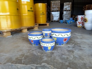 [Leo Nguyen Le] - Vente en gros de pots de fleurs en céramique faits à la main, nouveau design, décoration maison/jardin, en provenance du Vietnam - Product Image 3