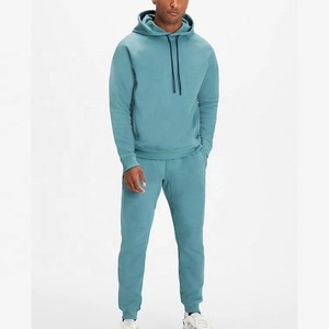 Pantalon de survêtement personnalisé uni de haute qualité coupe régulière cordon de serrage entraînement 100% pantalon de survêtement en molleton de coton pour hommes avec poches - Product Image 4