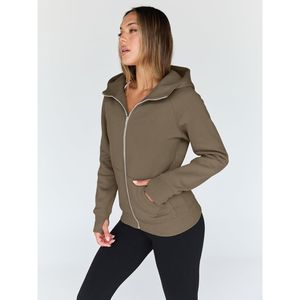 Sweats à capuche de bonne qualité pour dames, mode hiver, sweat à capuche pour femmes, fabriqué sur mesure avec conception OEM ODM, manches complètes - Product Image 2