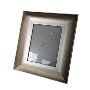 Marco de fotos de metal de aluminio personalizado de lujo moderno elegante de la mejor calidad diseño de forma rectangular de color plateado - Product Image 1