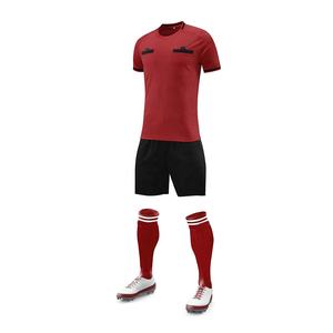 Uniforme de Árbitro de Fútbol Profesional al por Mayor, Camiseta de Malla Lisa para Árbitro de Fútbol, Uniforme Azul para Árbitro de Fútbol - Product Image 6