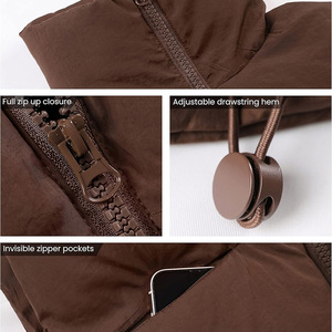 Offre Spéciale décontracté sans manches Outwear veste coton vers le bas manteau femmes hiver bouffant gilet - Product Image 5