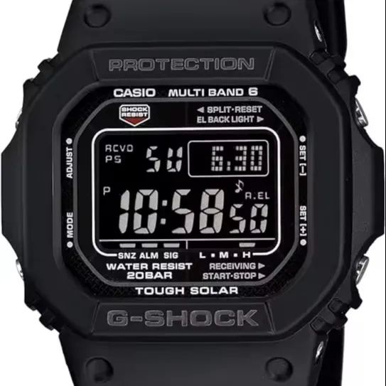 Orologio da uomo GW-M5610-1BJF G-Shock solare digitale Multi Band 6 nero per la vendita