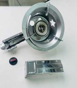 Composants de gaz industriels de qualité supérieure pour une utilisation en extérieur en camping-car, plaque de cuisson commerciale en acier inoxydable massif, efficacité énergétique électrique/batterie - Product Image 4