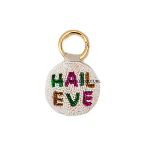 Lo último en llaveros con cuentas personalizados, accesorios de moda bonitos, bolsa especial de verano, dijes para llaves, colgante para bolsa - Product Image 4