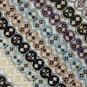 Tissu de dentelle de robe de luxe de conception spéciale dentelle française de coton durable pour les femmes soudanaises style traditionnel à bas prix de gros - Product Image 1