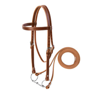 Brida de caballo inglés de alta calidad con tocado de charol Productos de Carreras de Caballos ingleses de Pakistán - Product Image 1