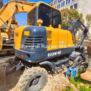 Usate usate usate usate escavatore idraulico per la vendita macchina della costruzione Hyundai 60 ruote escavatore della Corea del sud - Product Image 1