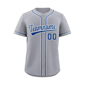 Uniforme deportivo de béisbol para hombre superventas, ropa de equipo transpirable personalizada, camiseta de béisbol para deportistas - Product Image 1