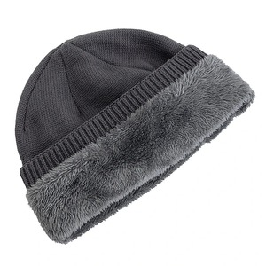 Beanie Manufacturers Premium Itch Free Merino Wool Custom Rib Knit Sombreros de invierno Toque Cap - Product Image 3