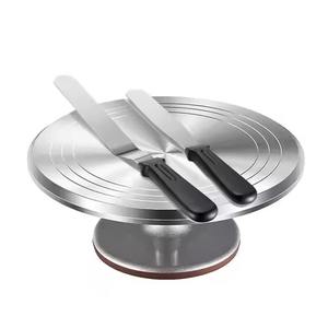 Support à gâteau élégant en métal pour hôtel, maison, table de dessert - Product Image 1