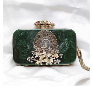 Personnalisable meilleure qualité nacre pochette sac à main sacs à main motif pierre pour la fête à la maison et mariage - Product Image 2