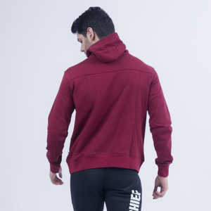 Sudadera con Capucha Color Granate Esencial - Tallas XS/S/M/L/XL - Product Image 3