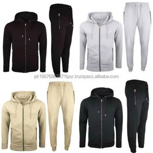 Survêtements de sport décontractés d'hiver pour hommes, personnalisables avec logo imprimé, vente en gros, tenue de sport unie, design haut de gamme - Product Image 5