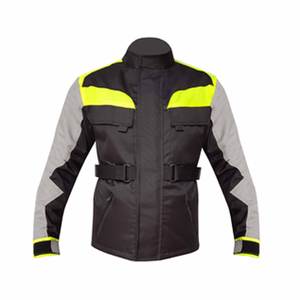 Chaqueta de moto para hombre Calentamiento Parches OEM de alta calidad Material Oxford Chaqueta de cuero Cordura - Product Image 3