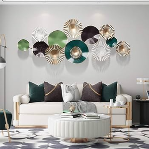 Arte moderno de pared de metal decoración de la pared decoración del hogar superventas arte colgante de pared de metal de calidad de lujo de proveedor indio - Product Image 2