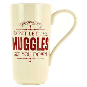 Taza de Cerámica para Latte y Macchiato con Diseño de Harry Potter, Sensible al Calor, Apta para Lavavajillas y Microondas, con Tapa - Product Image 1