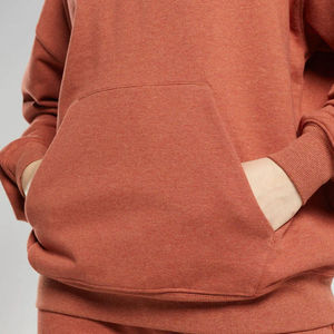 Sudadera con Capucha Extra Grande de Algodón Lavado al Ácido para Mujer, Estilo Vintage - Product Image 3