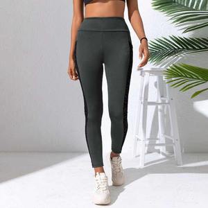 Leggings de Yoga con Bolsillo Estampados Premium, Servicio OEM, Leggings de Yoga de Cintura Alta Elástica para Mujer, Pantalones de Gimnasio, Ropa Deportiva, Mallas Sin Costuras - Product Image 4