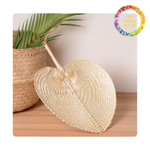 Ventilador de mano de bambú al por mayor | Hecho 100% de bambú natural | Artículos hechos a mano para decoración y regalo - Product Image 6