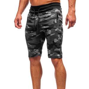 Short cargo de sport léger de haute qualité pour hommes, séchage rapide, décontracté, taille moyenne, poches cargo en maille, teint uni - Product Image 5