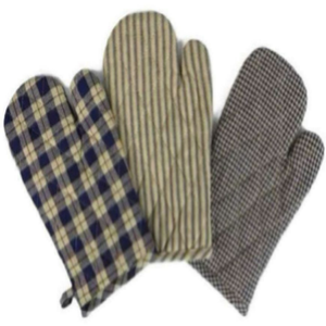 Mitaines de four en coton de chef écologique LOGO personnalisé imprimé résistant à la chaleur gant de cuisine pour barbecue mitaines de cuisine réutilisables - Product Image 2