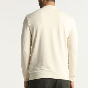 <b>Top</b> Quality Full <b>Sleeves</b> T-Shirt For Men's LightWeight T-Shirt <b>Plain</b> Color Full <b>Sleeves</b> T-Shirt Casual Wear Adult Shirts - Product Image 3