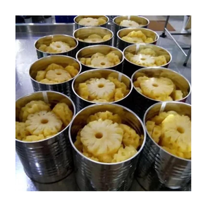 สับปะรดกระป๋อง เวียดนาม สับปะรดพรีเมียมหั่นเป็นชิ้นในน้ำเชื่อม ส่งออกจำนวนมาก โรงงานเชื่อถือได้สำหรับผู้ซื้อทั่วโลก - Product Image 1