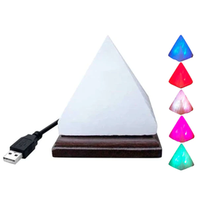 Lampe personnalisée en cristal de sel de l'Himalaya avec un design élégant sculpté Artisanat naturel à la mode unique - Product Image 5