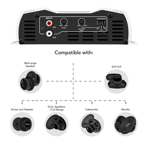 Taramps DS 800x2 Amplificador de 2 Ohmios 800 vatios RMS 2 canales 400x2 vatios RMS Digital Crossover HPF LPF Bridgedable Car Audio System - Product Image 5