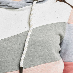 Sweat-shirt en éponge française unisexe avec logo en relief personnalisé Pull à capuche et épaules tombantes Streetwear lourd pour l'hiver - Product Image 5