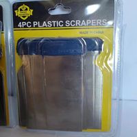 Ensemble de spatules en acier inoxydable pour le remplissage de carrosserie métallique, 4 pièces, 50/80/100/120 mm, pour l'application de remplissages Bondo, de mastics, de résines