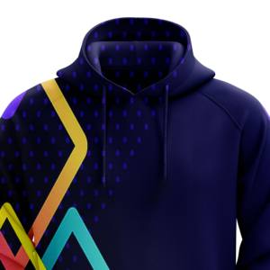 Sweat-shirts à capuche surdimensionnés en coton de haute qualité, brodés avec un logo personnalisé, lourds, pour hommes - Product Image 5