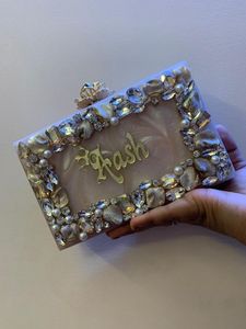 โพสต์เชื่อมโยงกับคลัทช์เรซินคุณภาพมาตรฐานกระเป๋าดีไซน์เนอร์ที่ไม่ซ้ำใครหรูหรา - Product Image 6