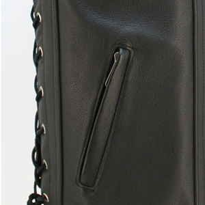 RECORD,S Hot Street Style Chaleco de cuero Ropa informal al aire libre Chaleco de moda para hombres 2025 - Product Image 6