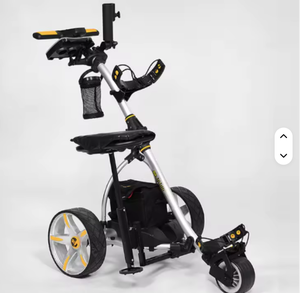 Chariot de golf électrique télécommandé Bat Caddy X3R avec batterie au lithium 24V, 3 roues, léger - Product Image 2