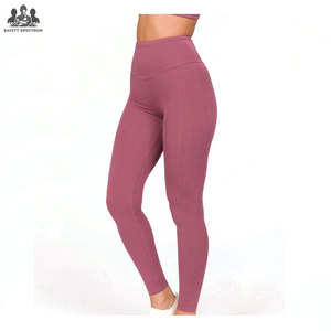 Leggings de Yoga de Cintura Alta Elástica, Secado Rápido, Sólidos, Transpirables, de Longitud Completa, con Efecto Push-Up - Product Image 3