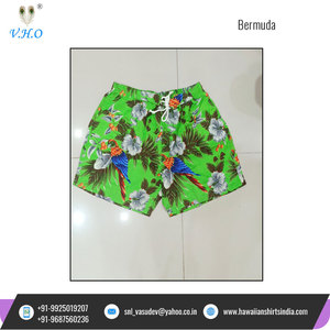 Pantalones Cortos de Playa para Hombre, Cintura Elástica, 100% Poliéster, Antiarrugas, Transpirables, de Secado Rápido, Estilo Casual de Verano 2023, Más Vendidos - Product Image 6