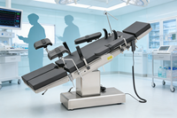 Table d'opération électrique à 3 moteurs, table de chirurgie multifonctionnelle avec pont rénal intégré