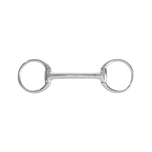 Muller D Ring Bit, broca de filete de caballo de acero inoxidable, tachuela ecuestre, equipo de entrenamiento y equitación para caballos - Product Image 1