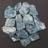 Aigue-marine bleue naturelle brute, pierre précieuse non montée, qualité AA+, 100 grammes, couleur bleu océan changeante, pour créateurs de bijoux et collectionneurs