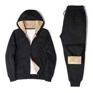 Conjunto Deportivo Ligero y Transpirable de Alta Calidad para Hombre, Sudadera con Capucha de Felpa, Pantalones Deportivos, Sudadera para Gimnasio, Venta al por Mayor - Product Image 1