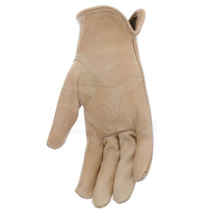 Logo personnalisé Gants de sécurité en cuir pour hommes Gants de conduite de protection Offre Spéciale à bas prix - Product Image 2