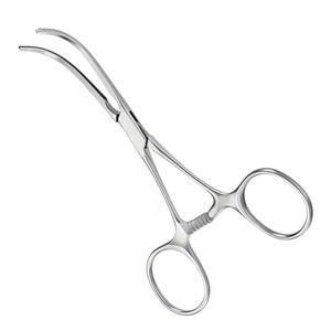 Pince microvasculaire chirurgicale Debakey Bulldog, poignée annulaire, acier inoxydable, manuelle, 5 pouces, droite, pour un contrôle précis des vaisseaux sanguins en chirurgie - Product Image 2